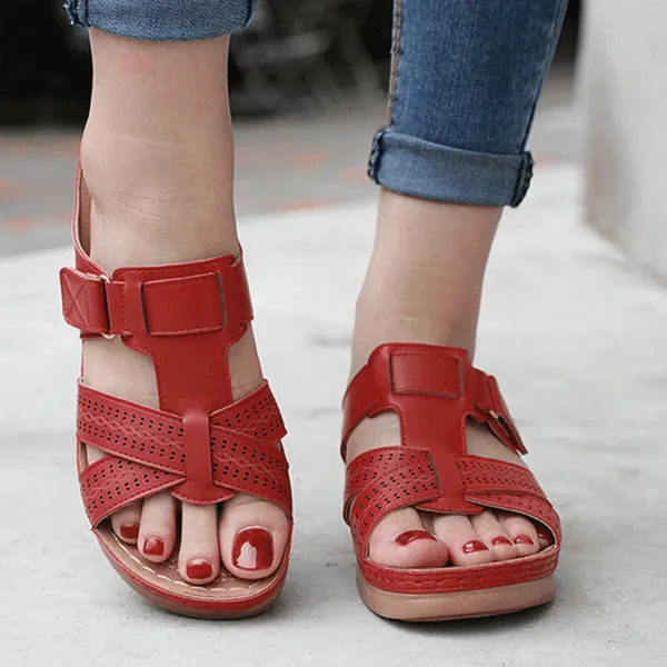 [#1 Trending 2024] PREMIUM Comfy Open Toe Orthopedic Sandals